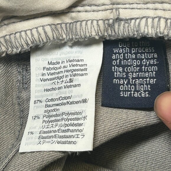 J.Crew Mercantile Skinny Jeans Mid-Rise Fit Stretchy Distressed Denim Grey W 27 - Picture 4 of 10